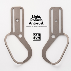 Curved Waist Back D-Rings (2pc) - Sidemount Harness System image 0