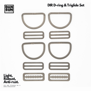 DIR D-ring & Tri-glide Set (10pc) image 0