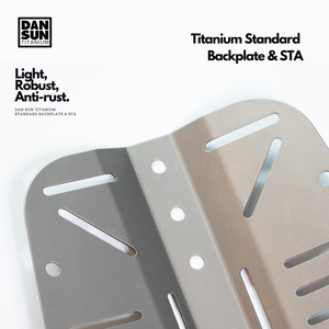 Titanium Standard Backplate Set image 1