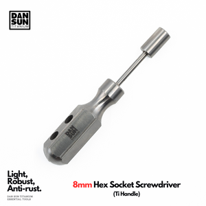 8mm Titanium Hex Socket Screwdriver image 1