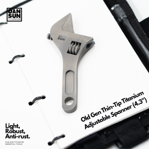 Titanium Thin-Tip Adjustable Spanner image 4