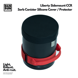 Liberty Sidemount CCR Sorb Canister Silicone Protector image 2