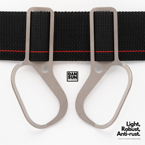 Curved Waist Back D-Rings (2pc) - Sidemount Harness System image 2