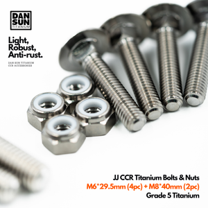 JJ CCR Titanium Screw Set (Bolts & Nuts) image 1