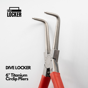 6" Circlip Pliers - Bent Tip image 1