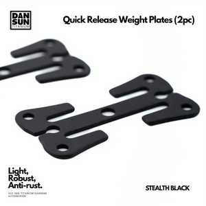 Quick Release Weight Plates (2pc) - Sidemount Harness System image 5