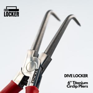 6" Circlip Pliers - Bent Tip image 0