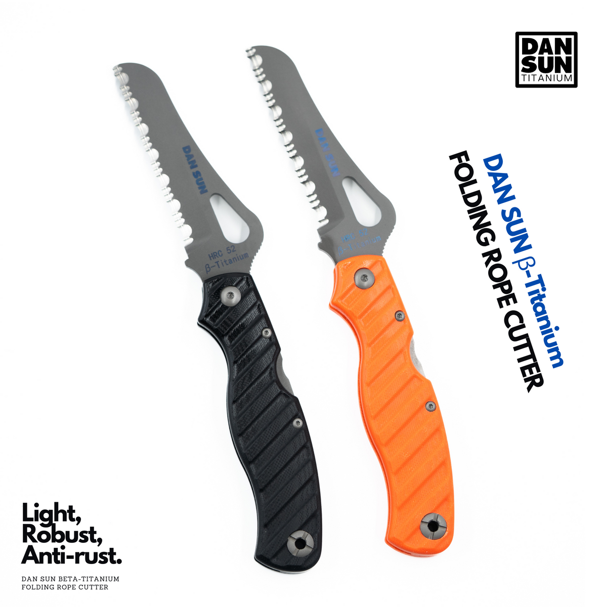 Beta-Titanium Folding Rope Cutter image 0