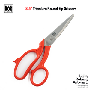 Titanium Round-Tip Scissors image 0