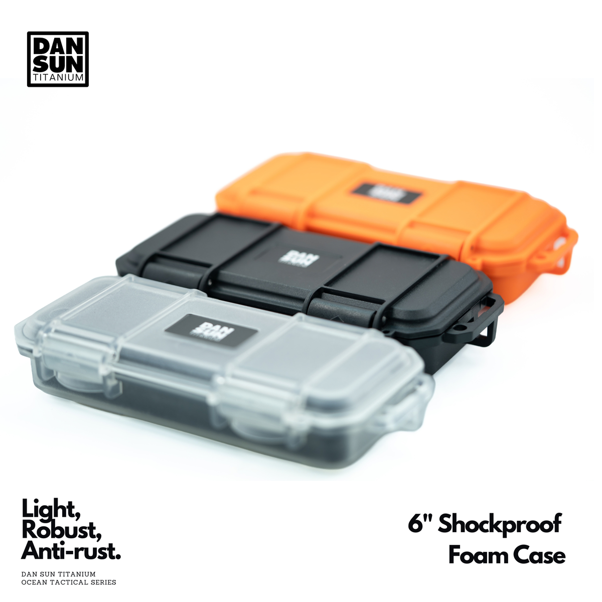 6" Shockproof Foam Case