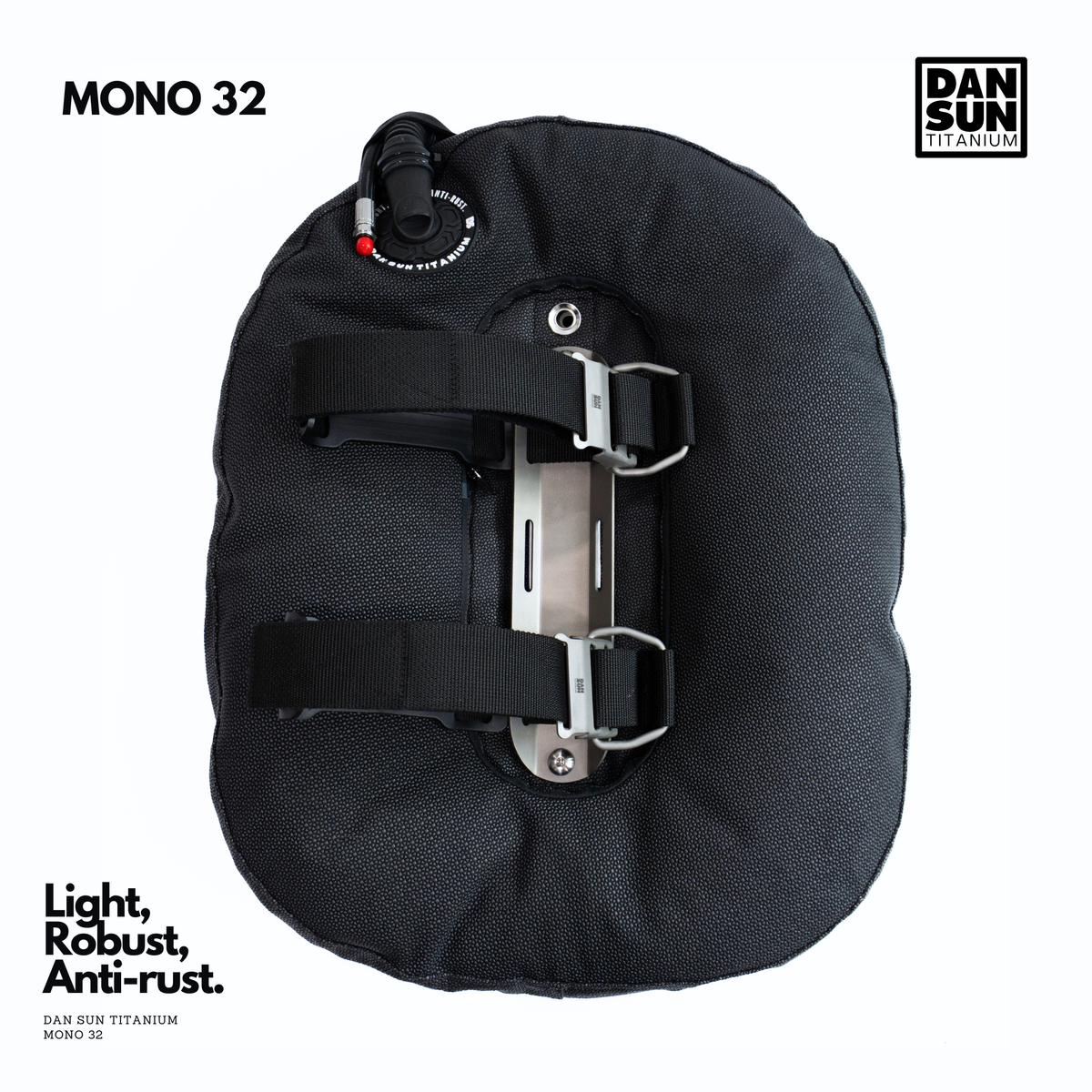 MONO 32 Single Backmount BCD (Carbon Fiber / Titanium)