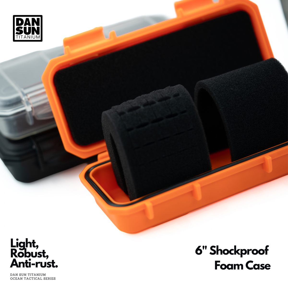 6" Shockproof Foam Case