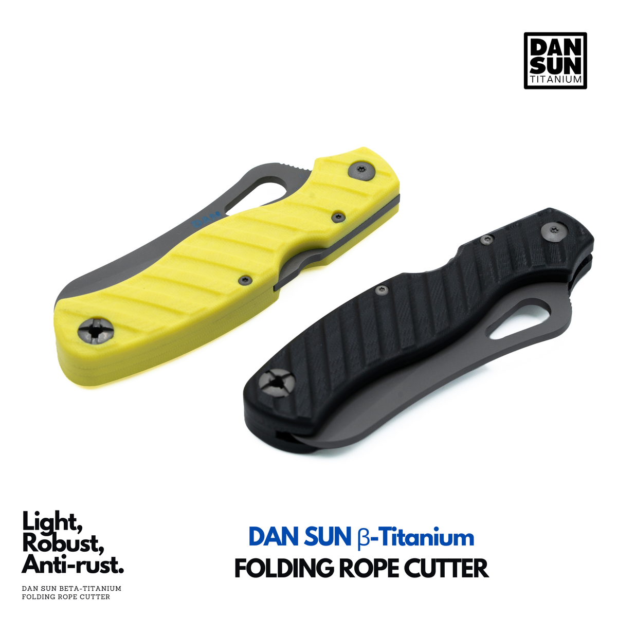 Beta-Titanium Folding Rope Cutter