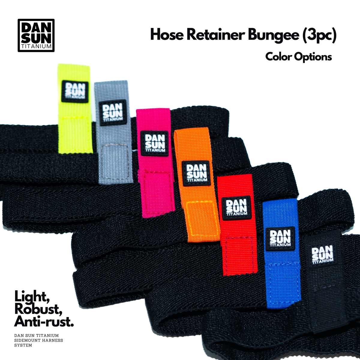 1" Hose Retainer Bungee (3pc) image 0