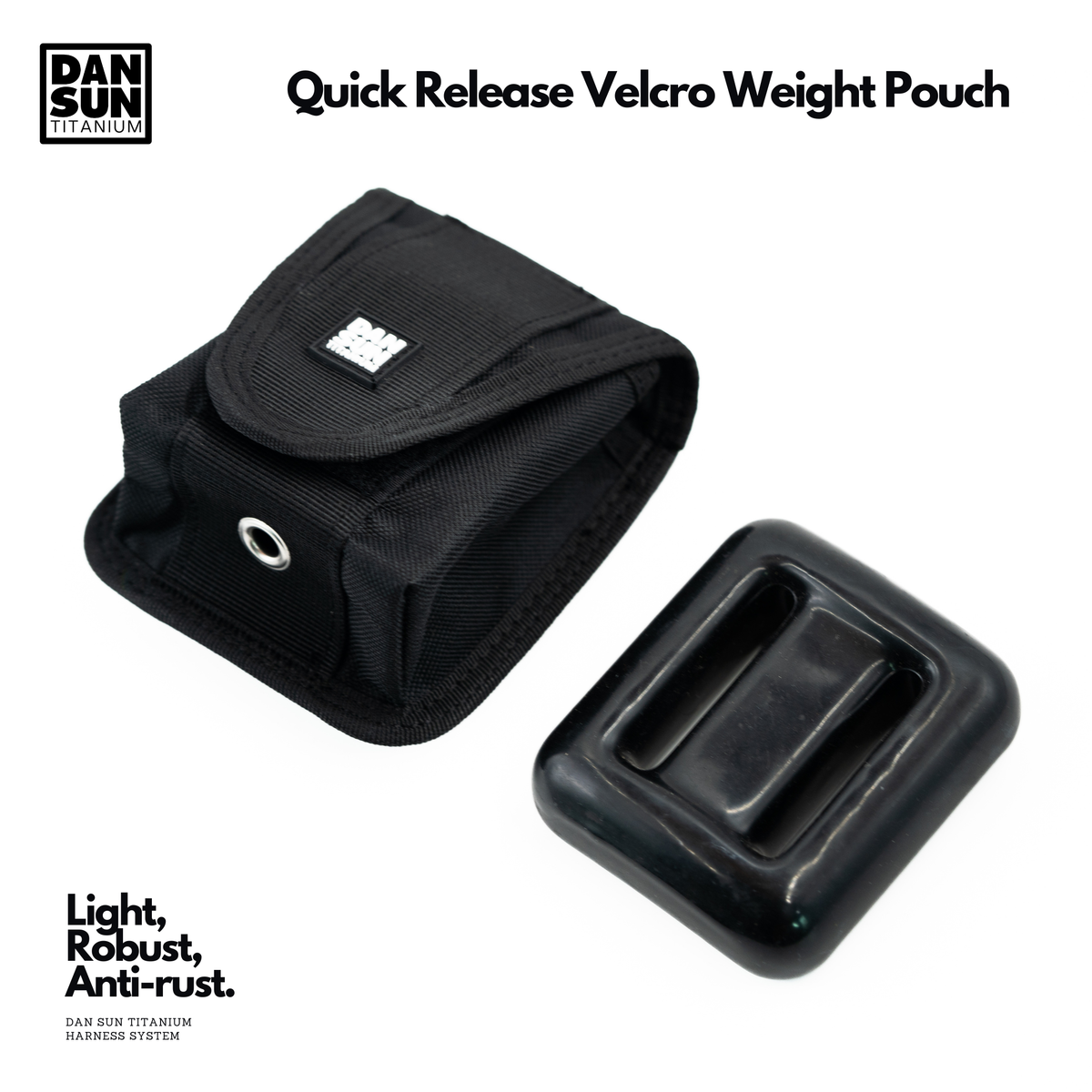 Quick Release Velcro Weight Pouch (1pc) image 0