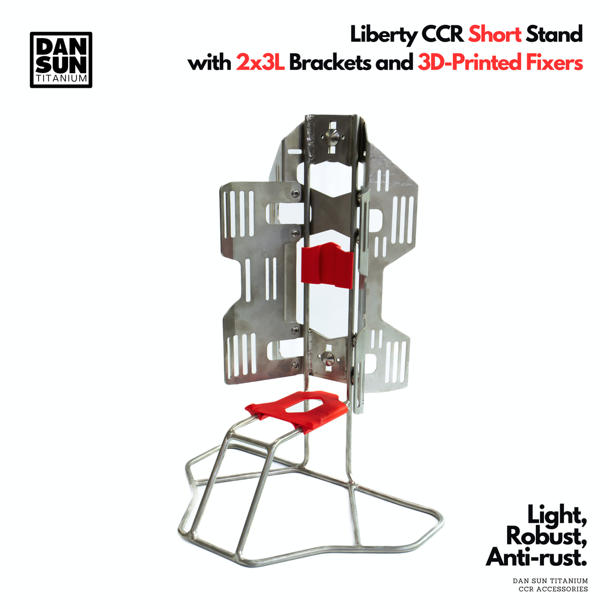 Liberty CCR Titanium Stands and Brackets image 0