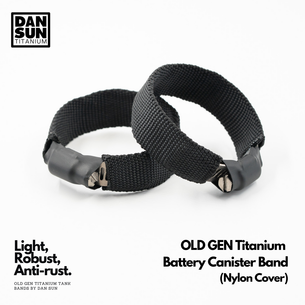 Titanium Battery Canister Band (1pc) image 0