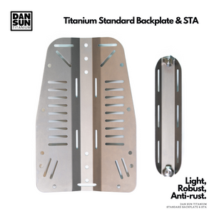 Titanium Standard Backplate Set image 0