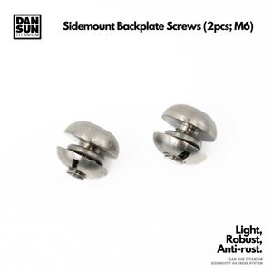 Sidemount Backplate Screws (2pcs) - Sidemount Harness System image 0