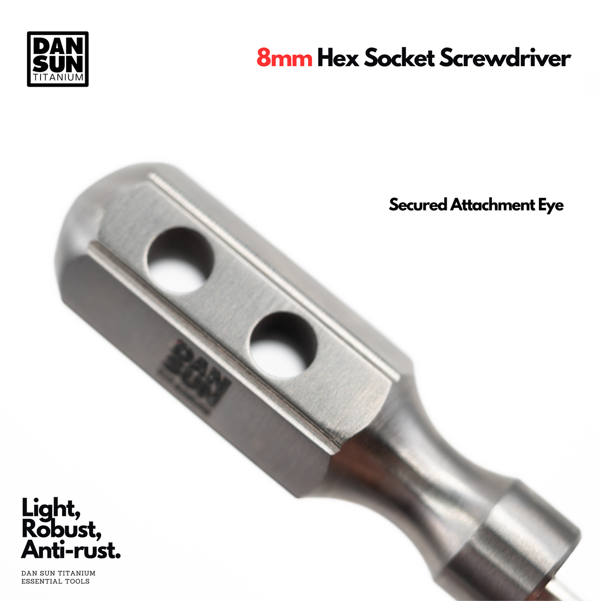 8mm Titanium Hex Socket Screwdriver image 6