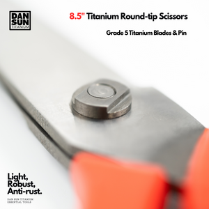 Titanium Round-Tip Scissors image 2