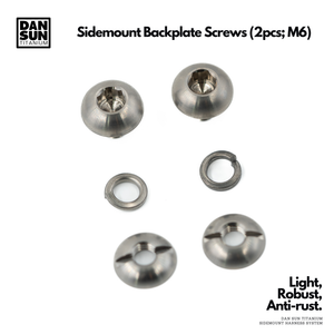 Sidemount Backplate Screws (2pcs) - Sidemount Harness System image 1