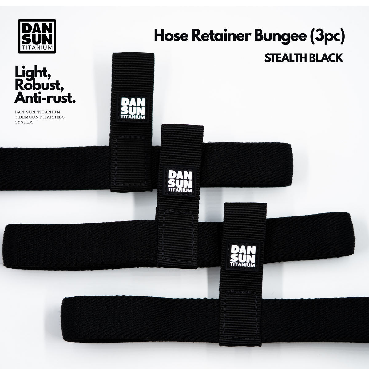 1" Hose Retainer Bungee (3pc) image 1