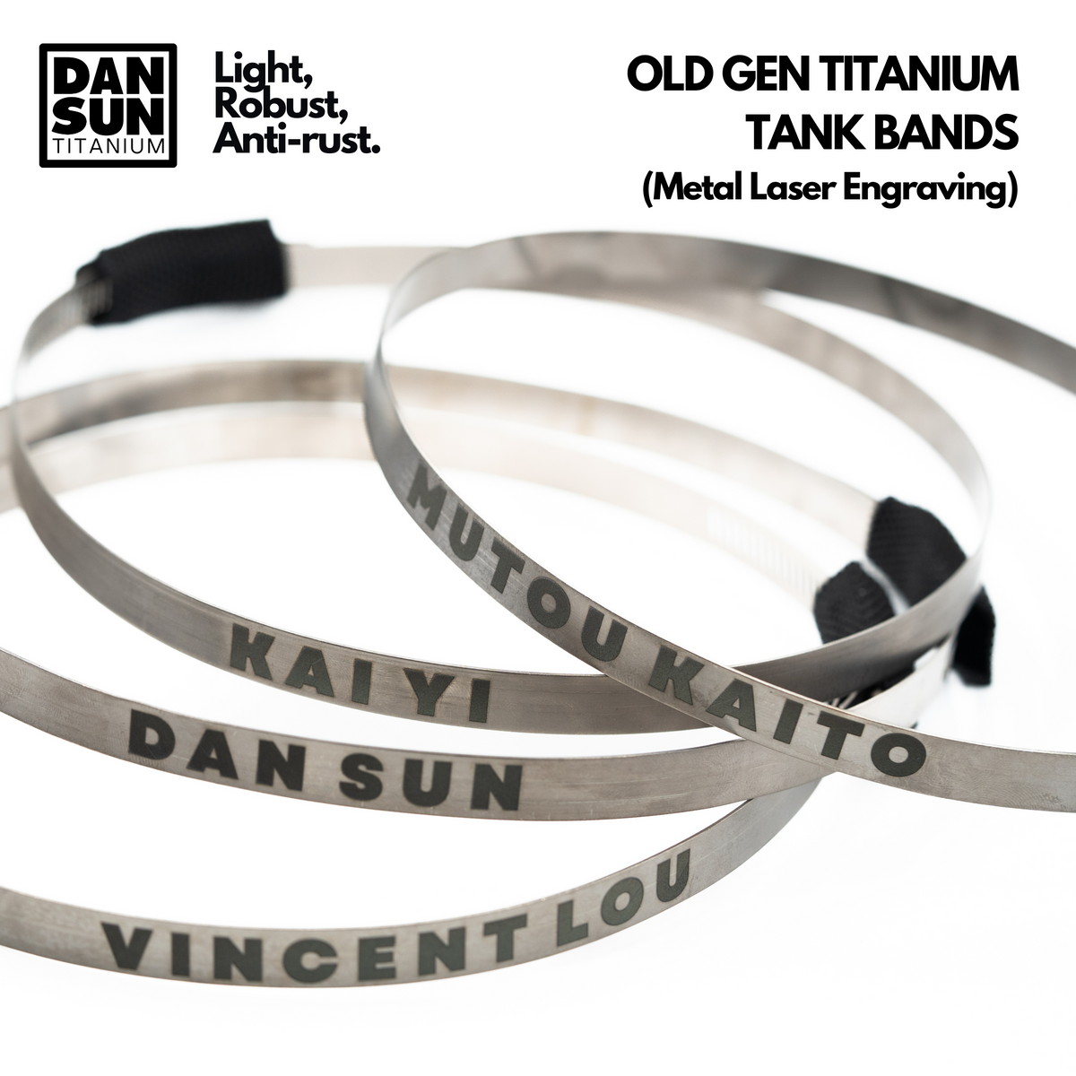 Titanium Tank Band (1pc) image 2