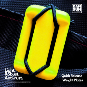 Quick Release Weight Plates (2pc) - Sidemount Harness System image 3