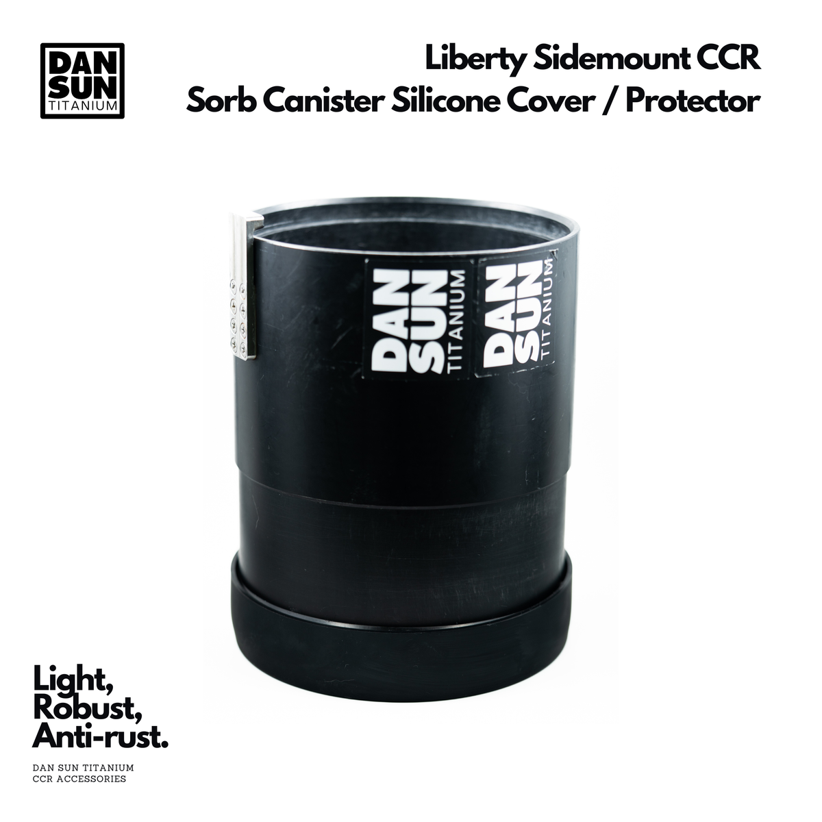 Liberty Sidemount CCR Sorb Canister Silicone Protector image 3