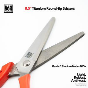 Titanium Round-Tip Scissors image 1