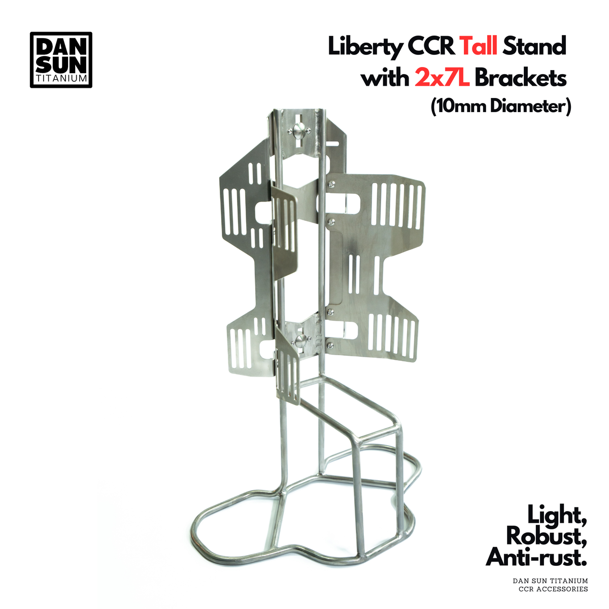 Liberty CCR Titanium Stands and Brackets image 5