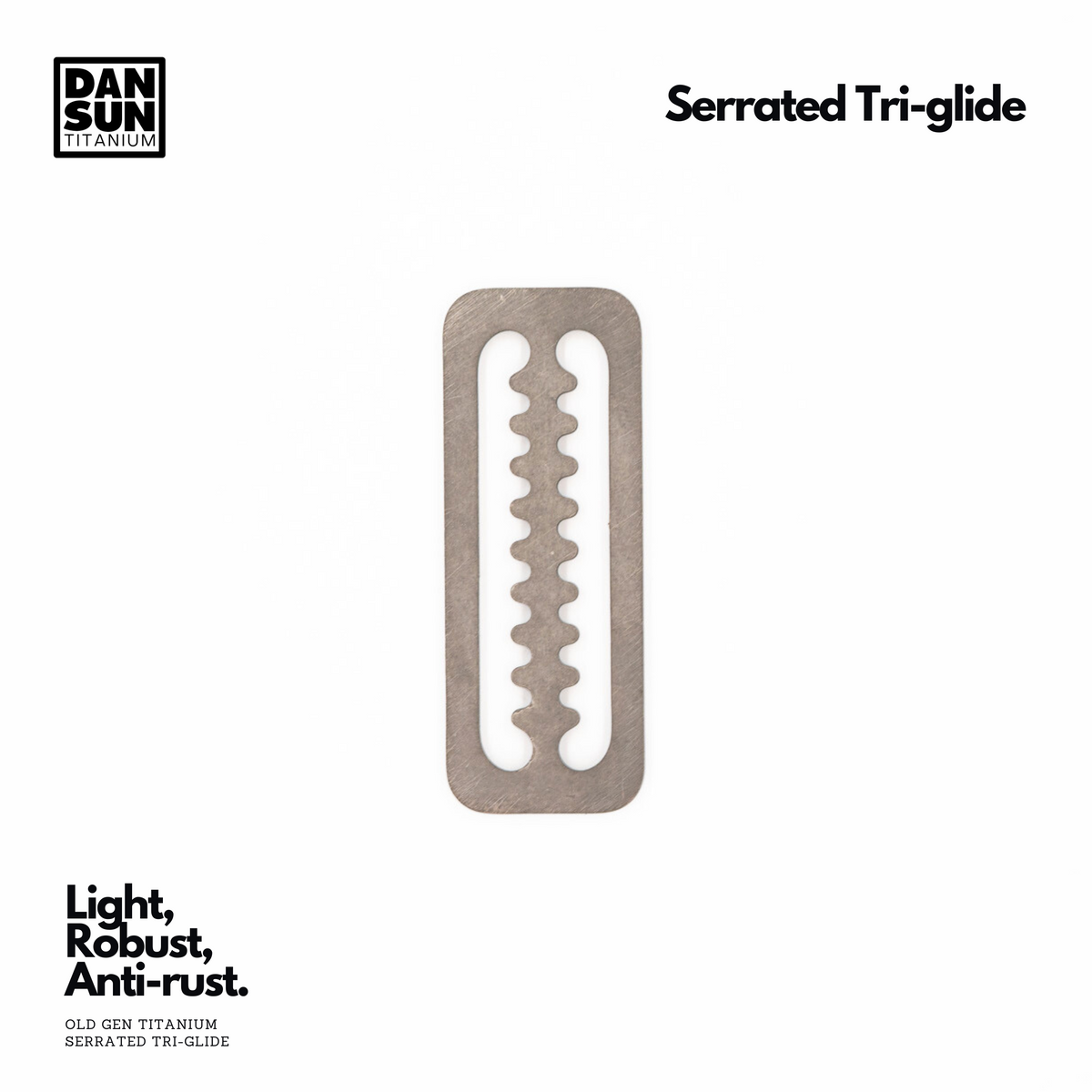 Serrated Tri-glide (2pc) image 1