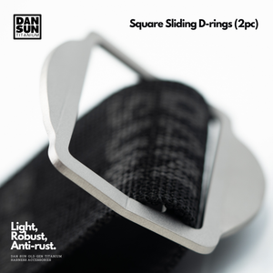 Square Sliding D-rings (2pc) image 4