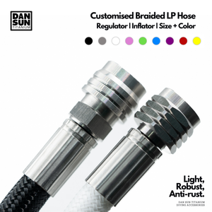 Customised Braided LP Hose (Stainless Steel) image 1