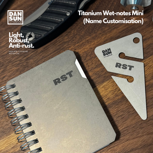 Titanium Wetnotes image 9