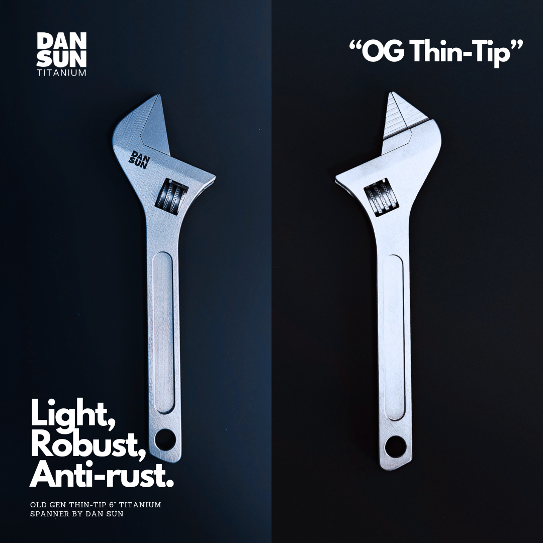 Titanium Thin-Tip Adjustable Spanner image 8