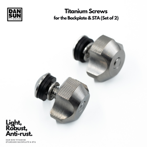 Titanium Screws for BCD Backplates (Set of 2) image 4