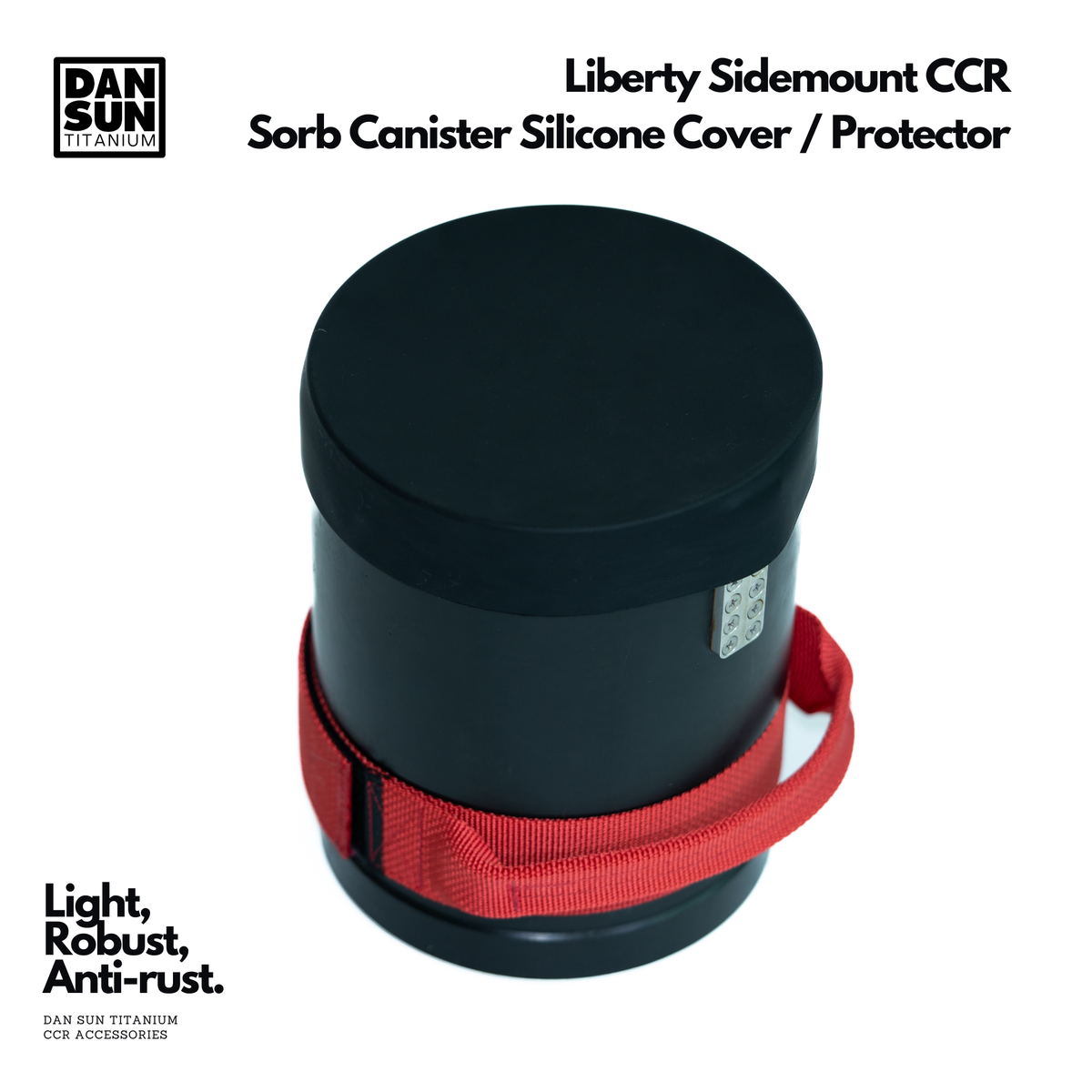 Liberty Sidemount CCR Sorb Canister Silicone Protector image 2