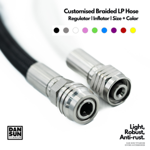 Customised Braided LP Hose (Stainless Steel) image 2