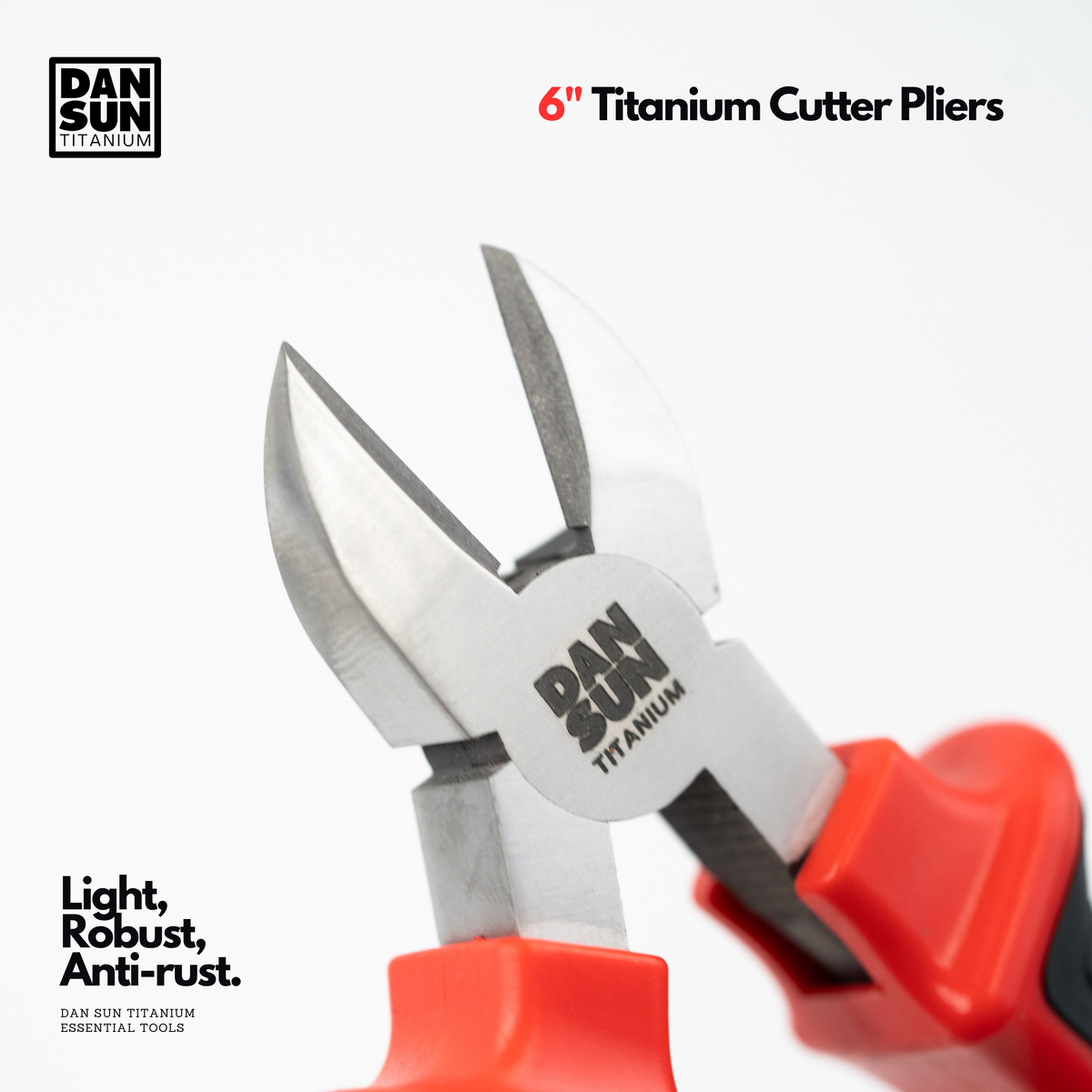 6" Titanium Cutter Pliers image 3