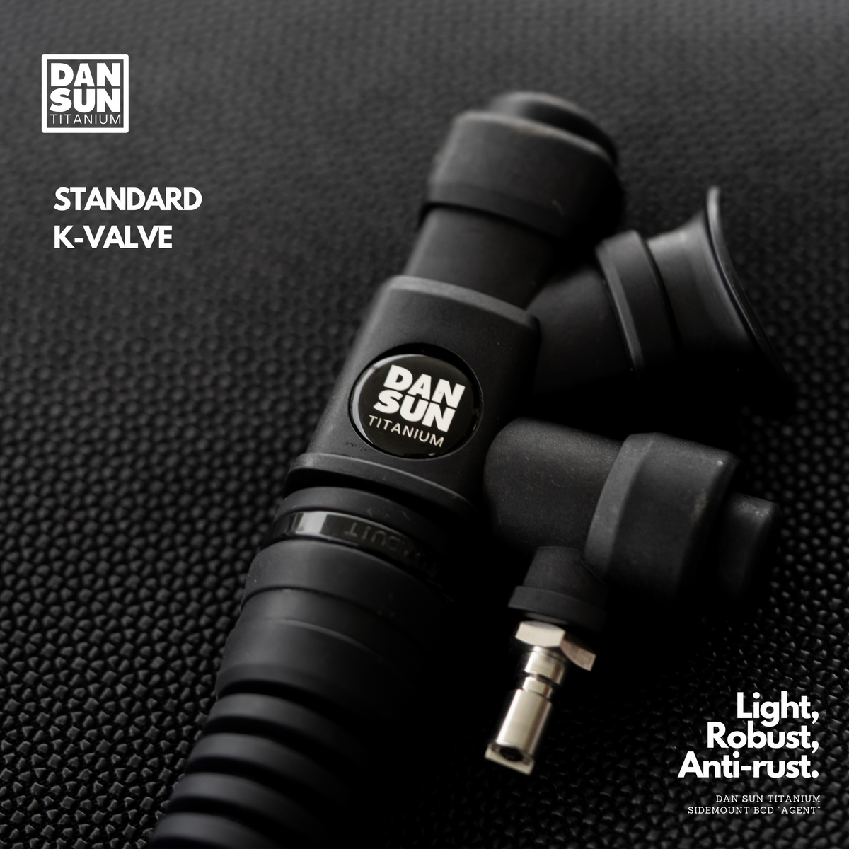 TITANIUM "AGENT" SIDEMOUNT BCD image 11