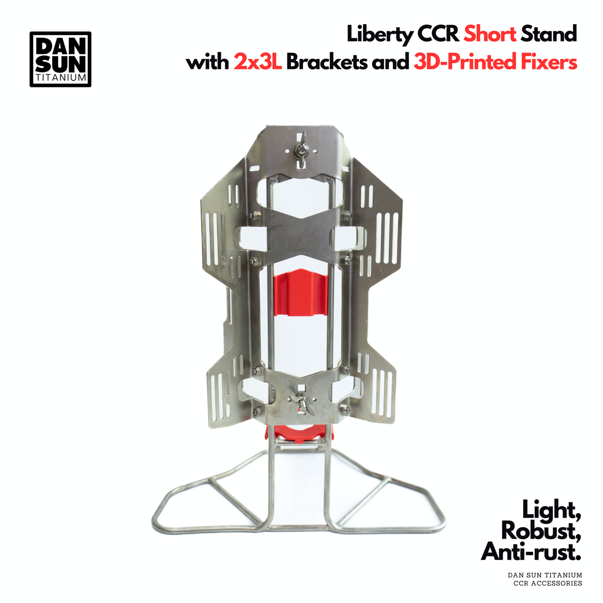Liberty CCR Titanium Stands and Brackets image 8