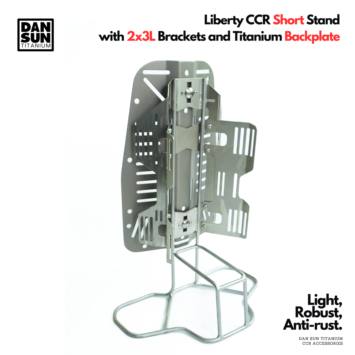 Liberty CCR Titanium Stands and Brackets image 6