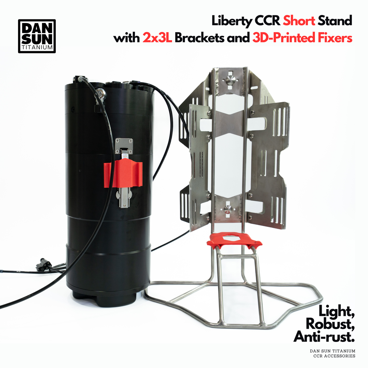 Liberty CCR Titanium Stands and Brackets image 1