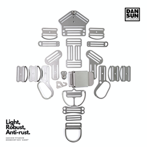 TITANIUM "AGENT" SIDEMOUNT BCD image 5