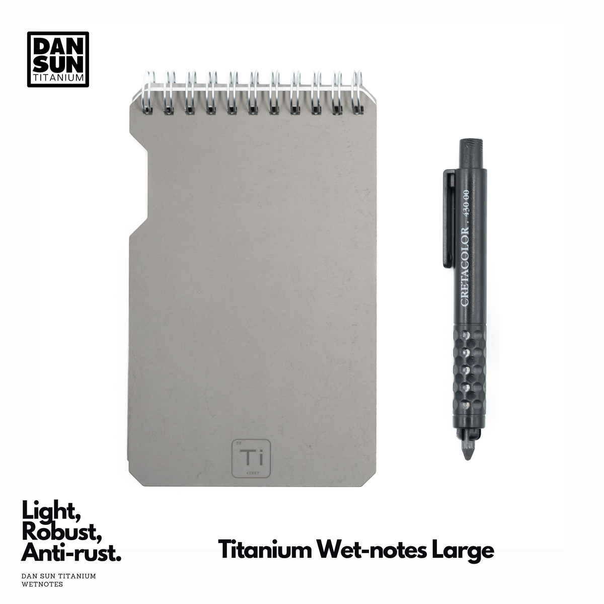 Titanium Wetnotes image 2