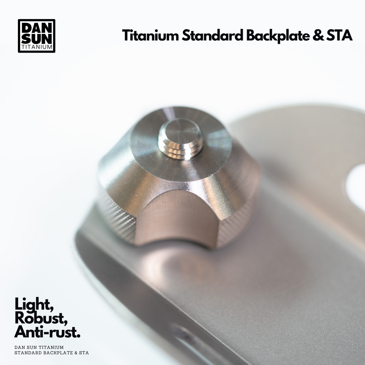 Titanium Standard Backplate Set image 2