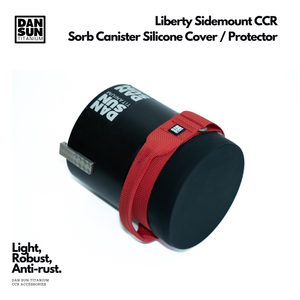 Liberty Sidemount CCR Sorb Canister Silicone Protector image 1