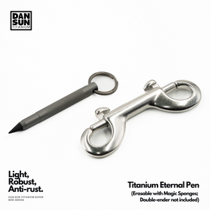 3" Short Titanium Eternal Pen image 1